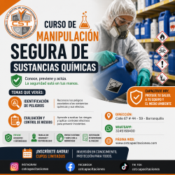 Curso Manipulación Segura de Sustancias Químicas
